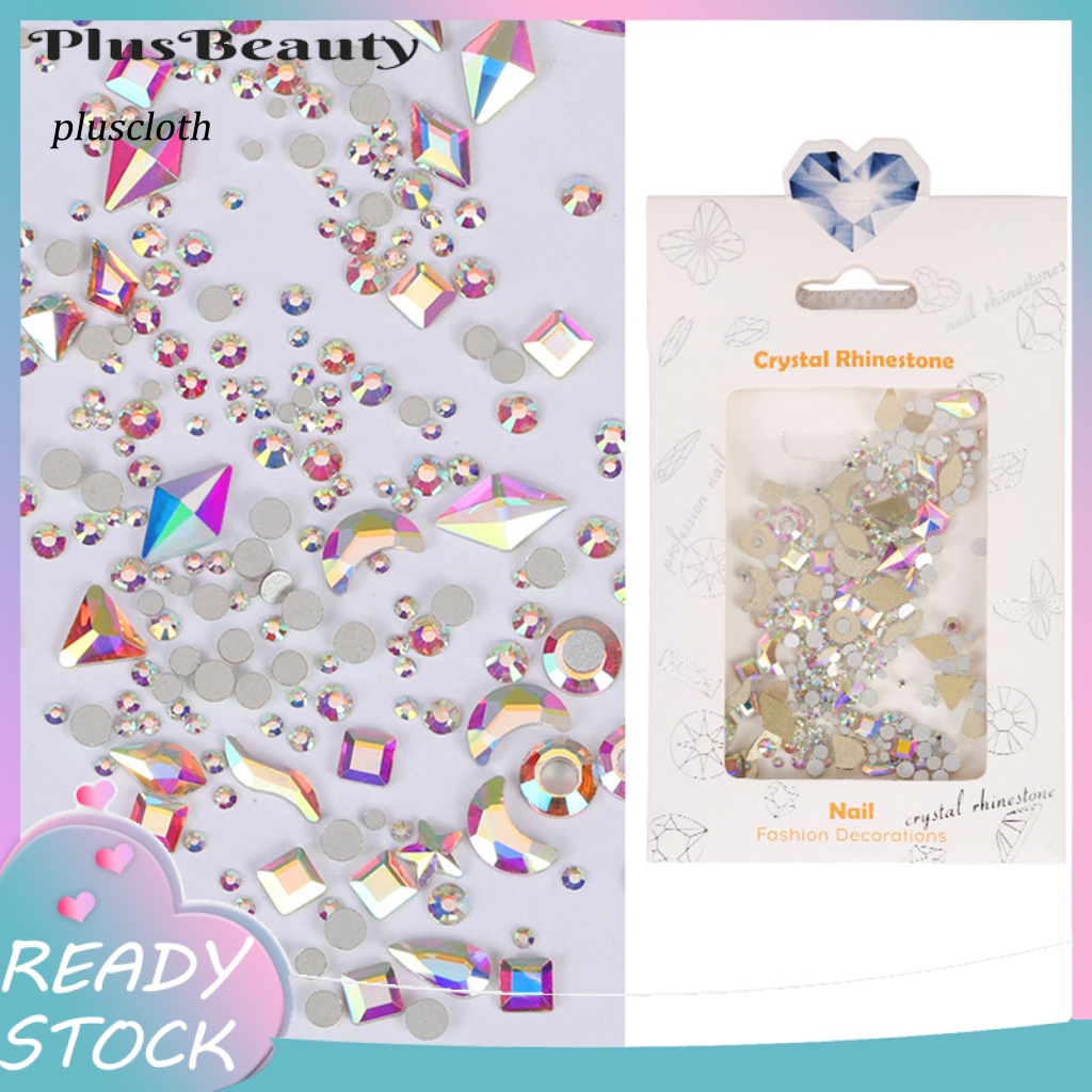 1 Túi Phụ Kiện Trang Trí Móng Tay Tạo Hiệu Ứng 3D Màu Sắc Tươi Sáng Dễ Sử Dụng