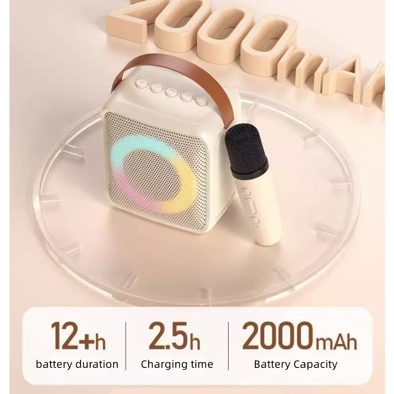 Loa bluetooth Không Dây Hát karaoke 3d