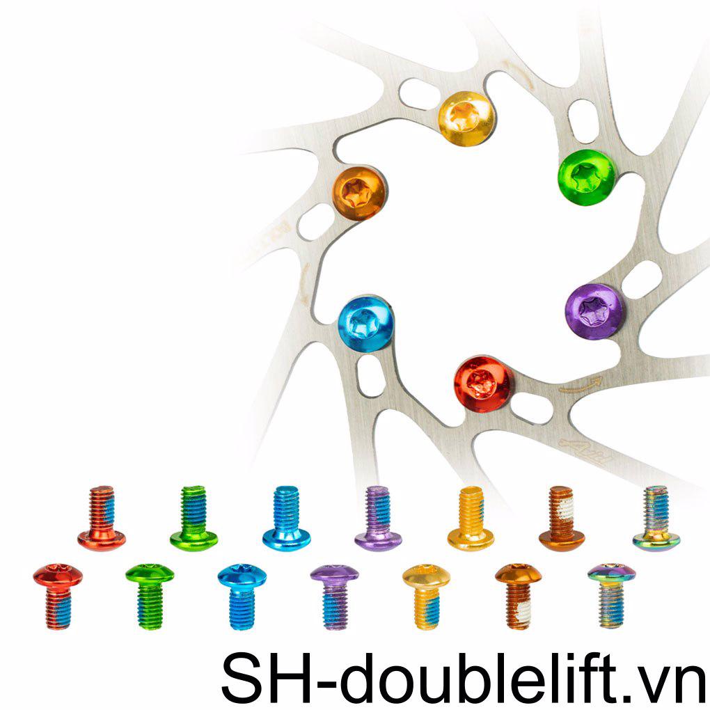 Bộ 12 Ốc Vít T25 M5x10mm Cho Đĩa Phanh Xe Đạp Leo Núi