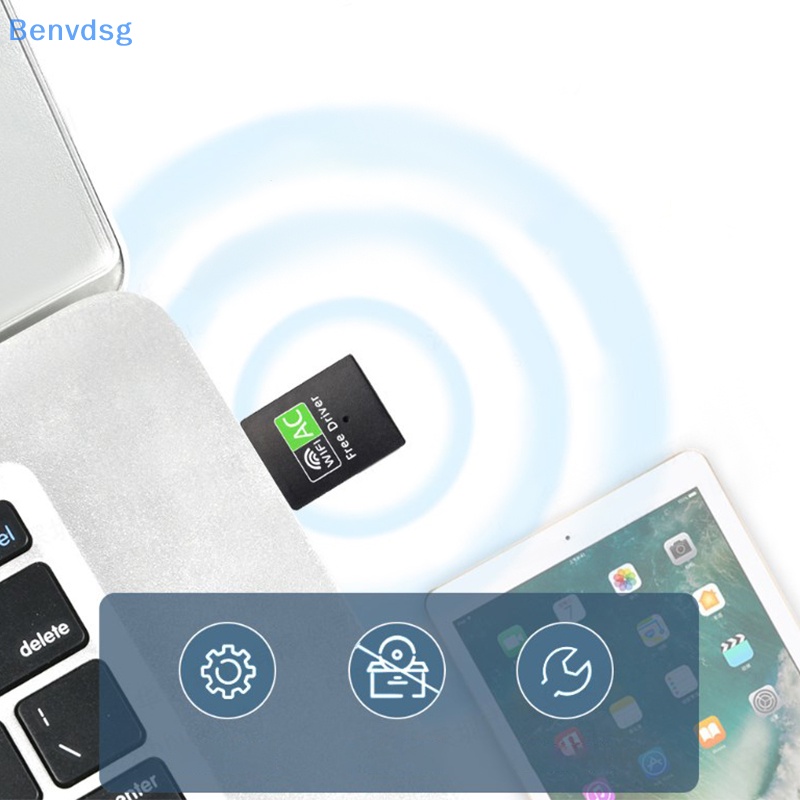 Thẻ Mạng Không Dây 600mbps 2.4GHz + 5GHz Băng Tần Kép