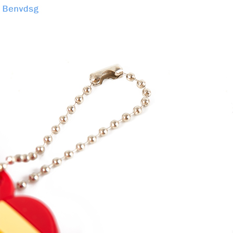 Benvdsg > Móc Chìa Khóa Silicon Mềm Hình Gấu Picachu Dâu Tây Hoạt Hình Sáng Tạo