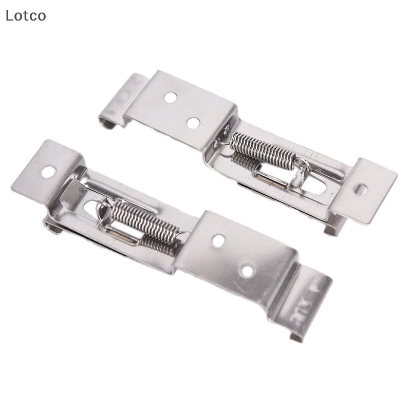 Lotco 2X kẹp giữ khung Biển Số Xe Hơi Châu Âu Khung lò xo VN