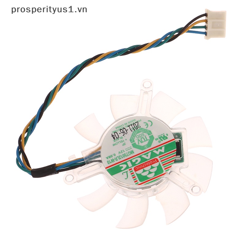 Quạt Tản Nhiệt prosperityus1] Lỗ 45MM Pitch 39mm MGT5012LR-W10 4 Dây Yên Tĩnh [VN]