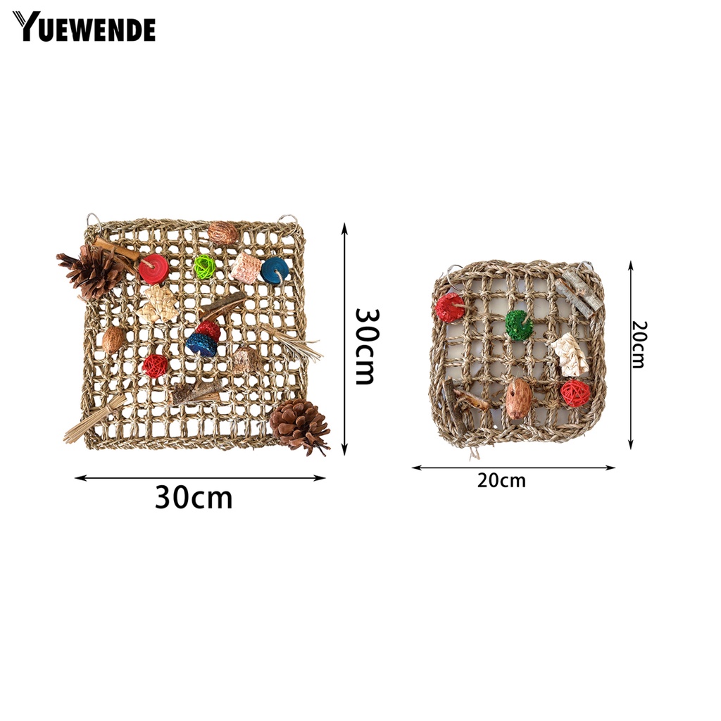 Đồ Chơi Chất Liệu Tự Nhiên Mài Răng Cho Chim Vẹt