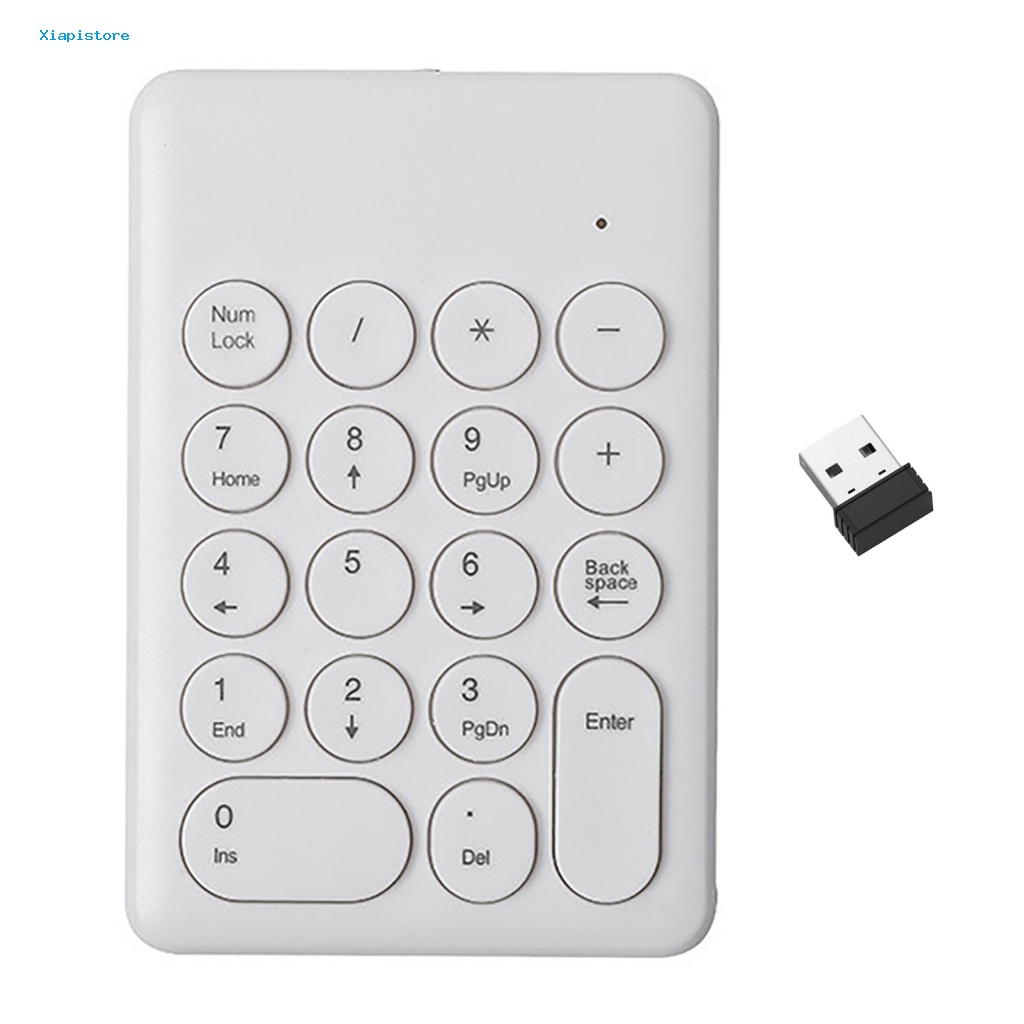 Bàn Phím Số Không Dây 2.4G Gọn Nhẹ Đa Năng Cho Văn Phòng