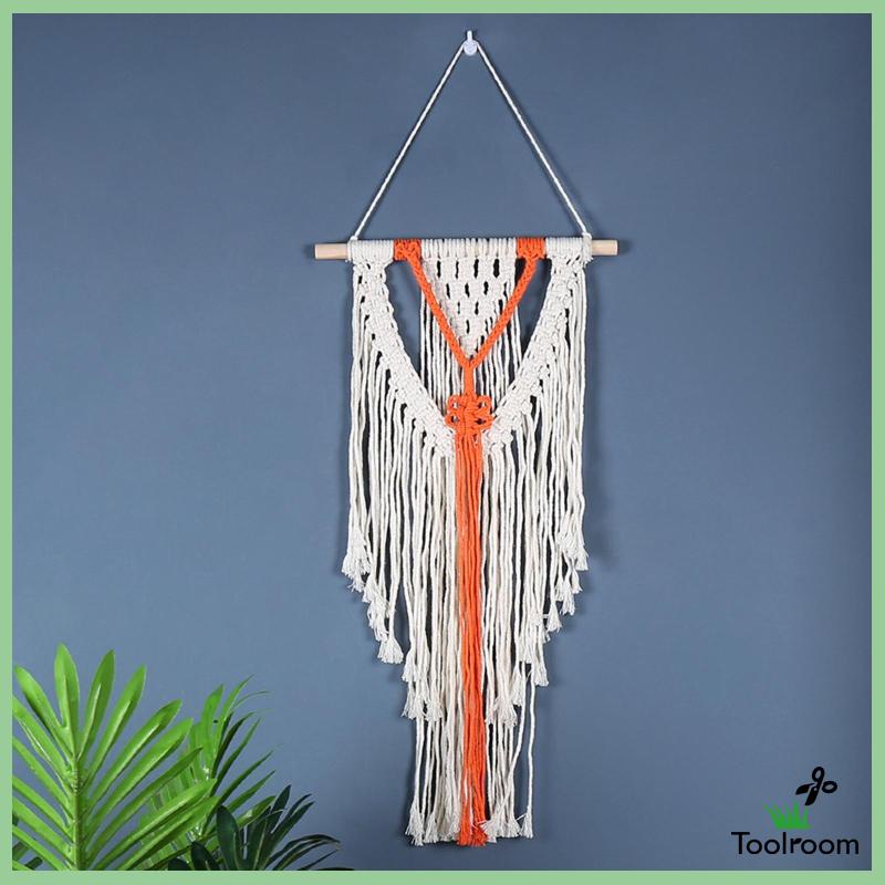 Thảm Dệt Macrame Treo Tường Trang Trí Phòng Ngủ / Nhà Trẻ