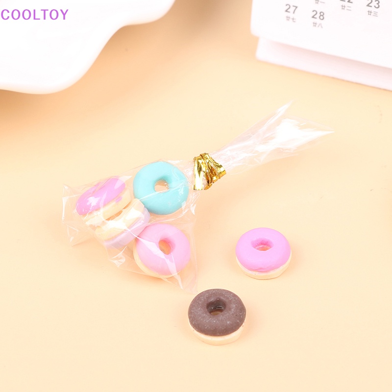 Cooltoy Set 6 Mô Hình Kẹo Macaron Trang Trí Tiểu Cảnh Nhà Búp Bê