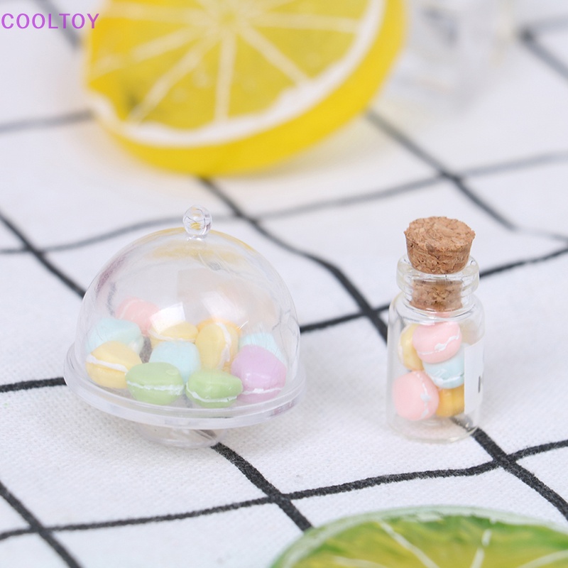 Cooltoy Mô Hình Bánh Macaron Tỉ Lệ 1 / 12 Trang Trí Nhà Búp Bê