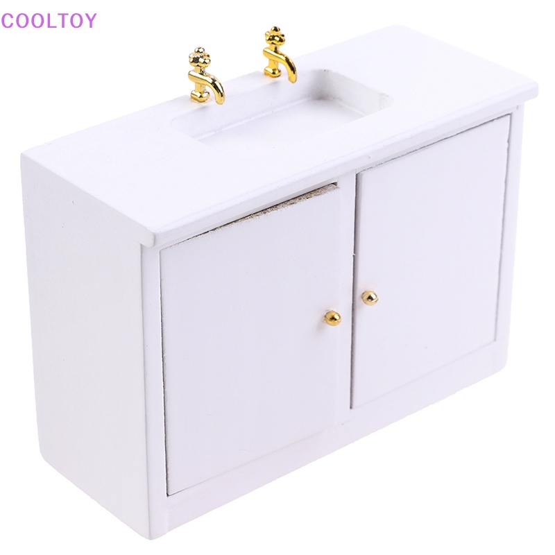Mô Hình Bồn Rửa Tay Trang Trí Nhà Búp Bê Tỉ Lệ 1 / 12