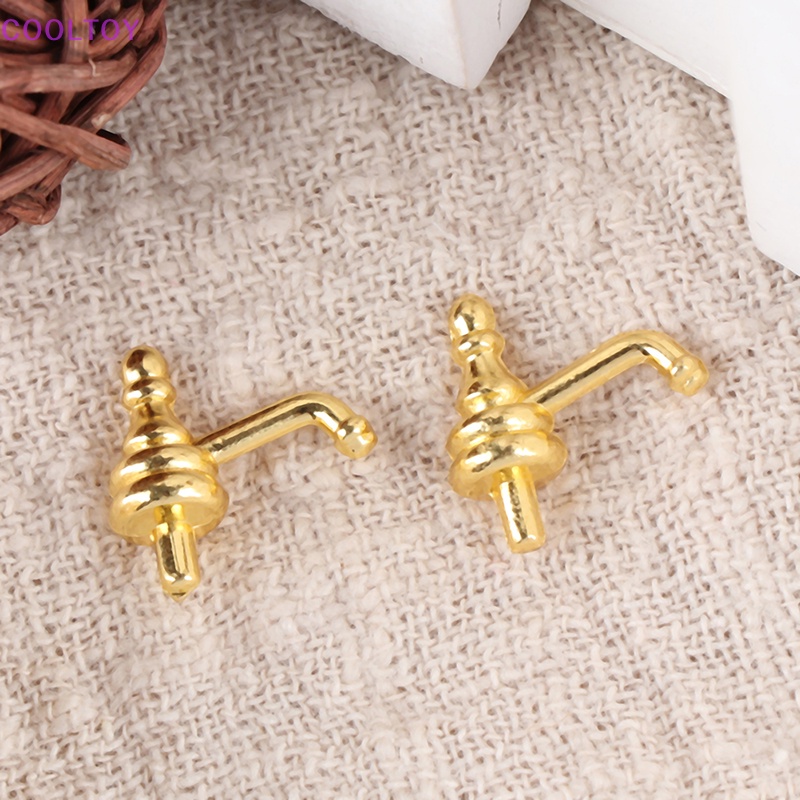 Cooltoy Set 2 Vòi Nước mini Bằng Hợp Kim Tỉ Lệ 1: 12 Trang Trí Nhà Búp Bê