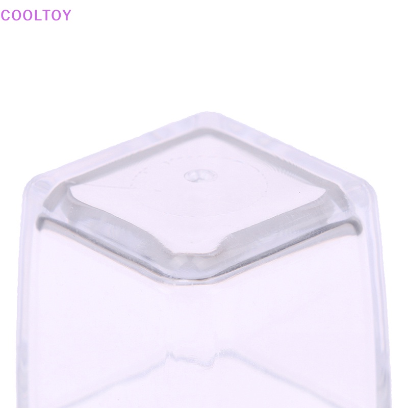 Cooltoy Hộp Đựng Kẹo Hình Vuông Trong Suốt Dành Cho Nhà Búp Bê 1 / 12