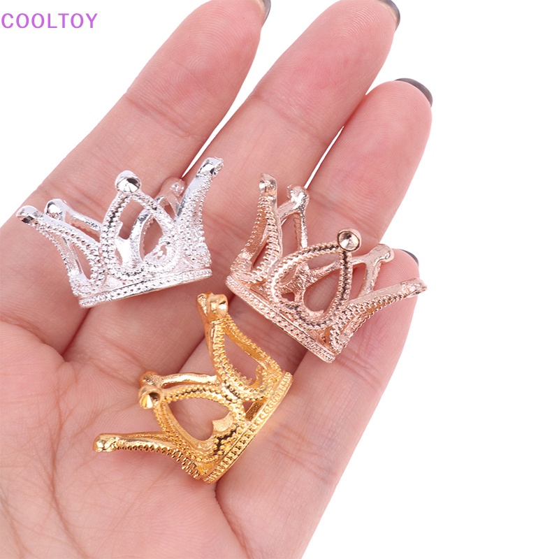 Vương Miện Kim Loại Trang Trí Tóc Cho Búp Bê 1 / 6