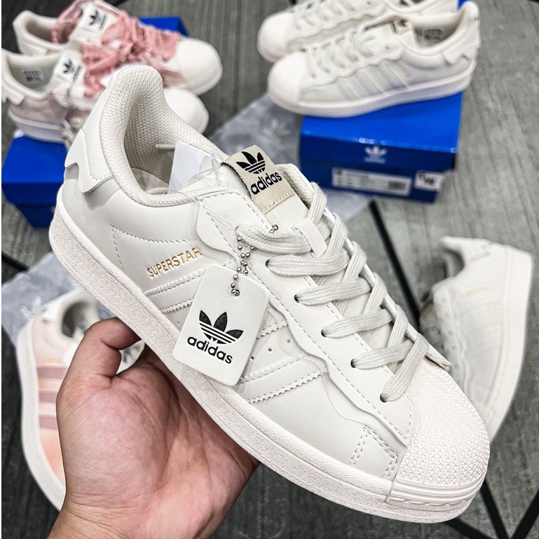 Giày Adidas Superstar Capuchino Cream White Rép 1:1