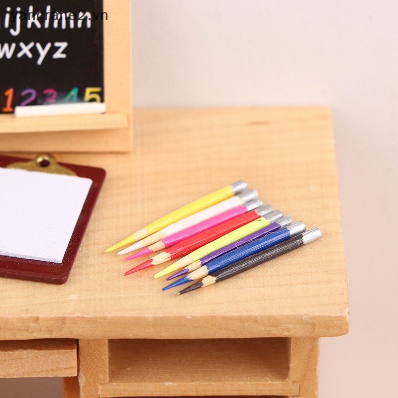 Set 8 Bút Chì Màu Mini 1: 12 Dành Cho Nhà Búp Bê