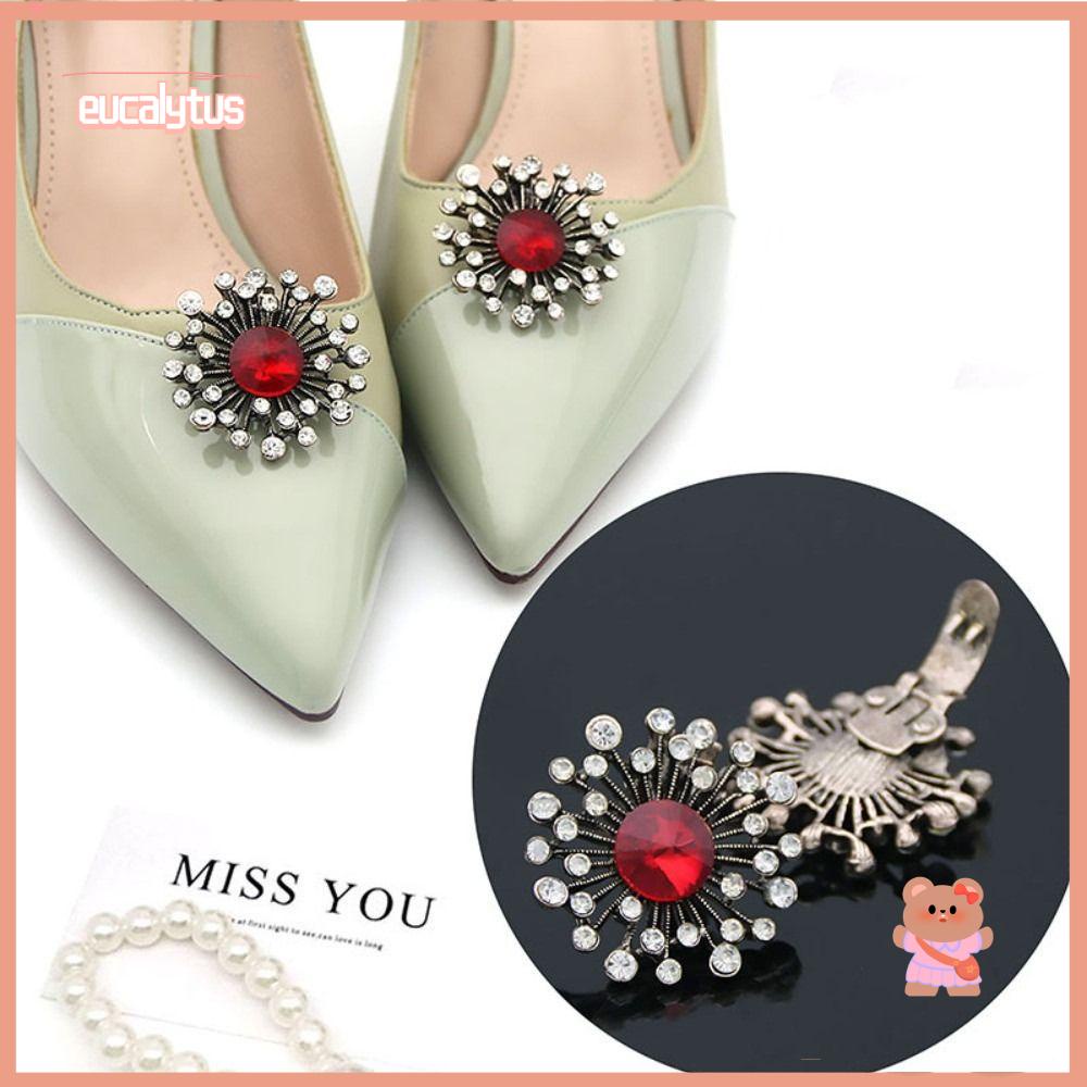 1 Ghim Cài Trang Trí Giày Lấp Lánh Cho Cô Dâu