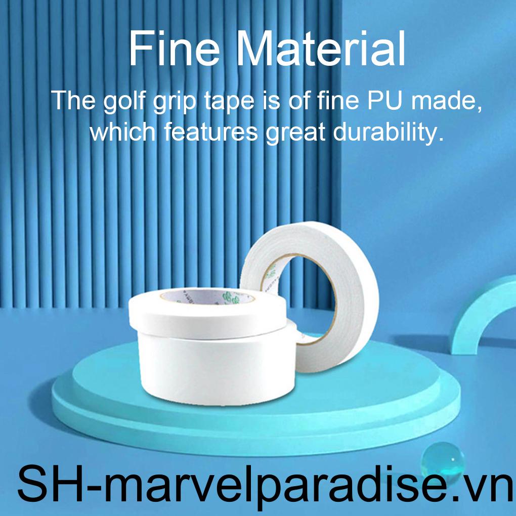 1 Cuộn Băng Keo PU Bóng Tự Dính Chống Nước Chống Thời Tiết Dùng Dán Gậy Đánh Golf