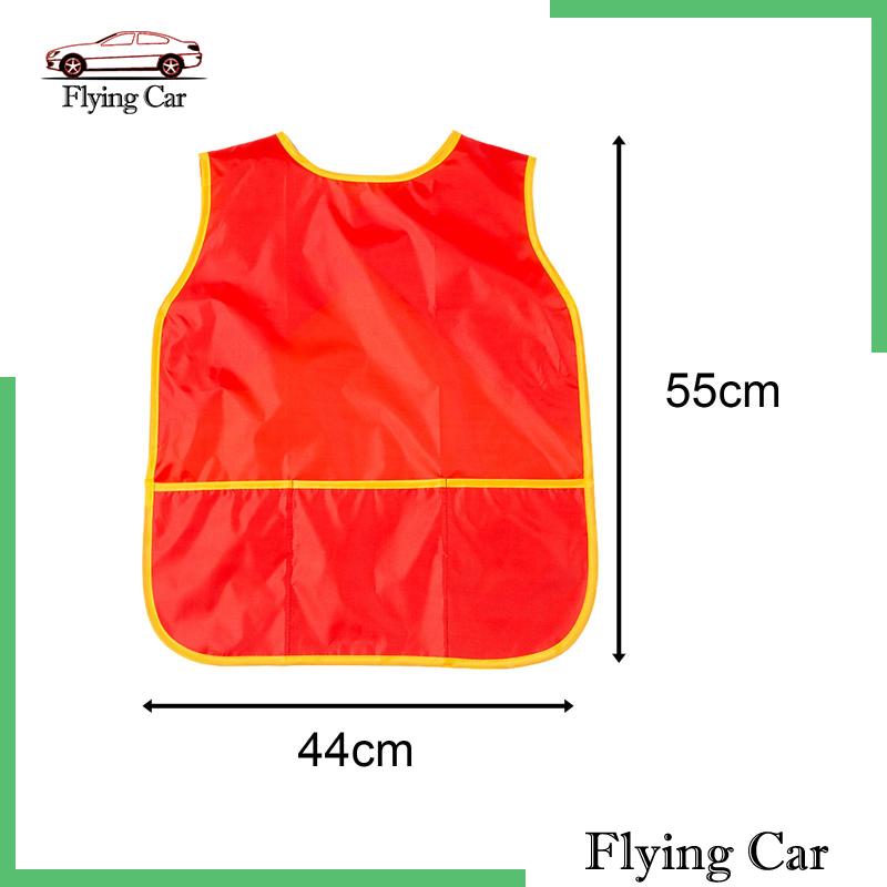 [Lzdjfmy2] Tạp Dề Vẽ Tranh Không Tay Có Túi Cho Họa Sĩ