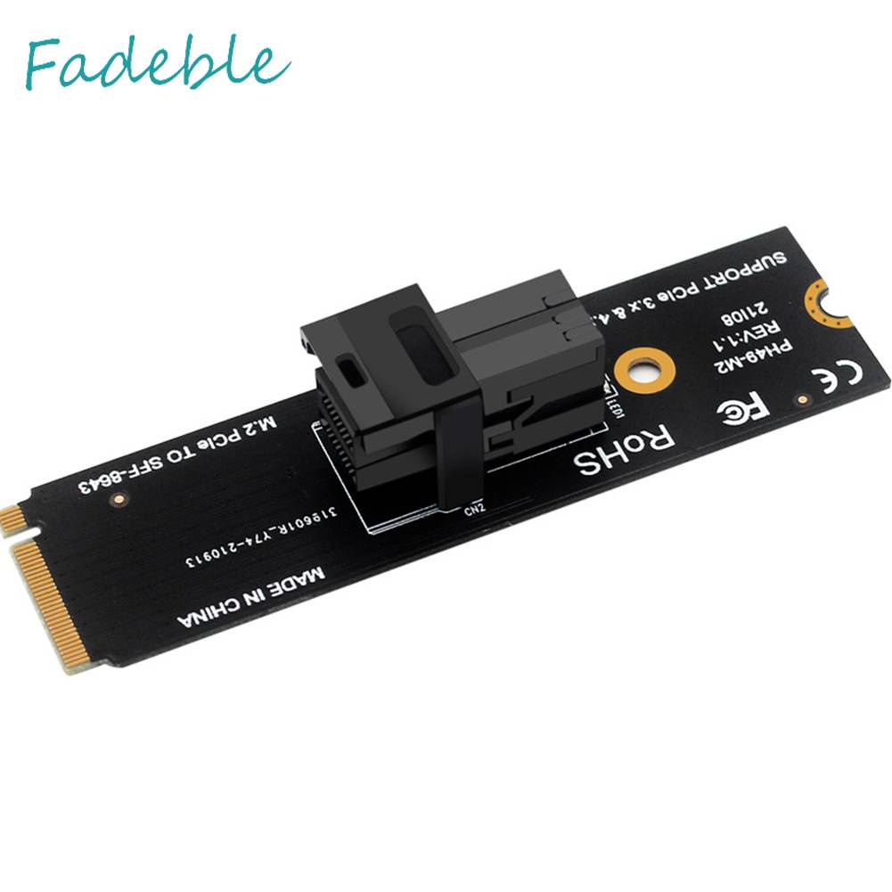 Thẻ Mở Rộng M.2 NVME Sang U.2 Mkey Pcie 4 Sang SFF8643 Cho Máy Tính