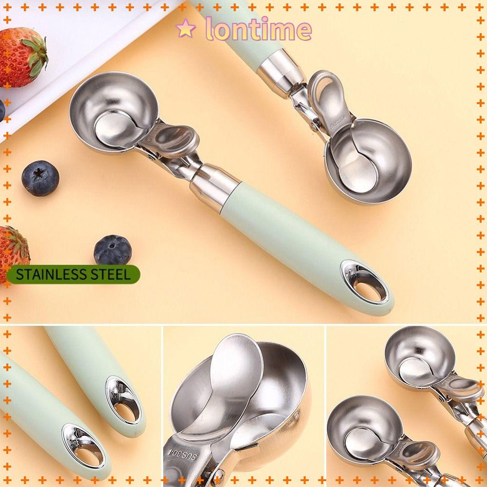 Muỗng Múc Kem / Yogurt Bằng Inox An Toàn Tiện Dụng