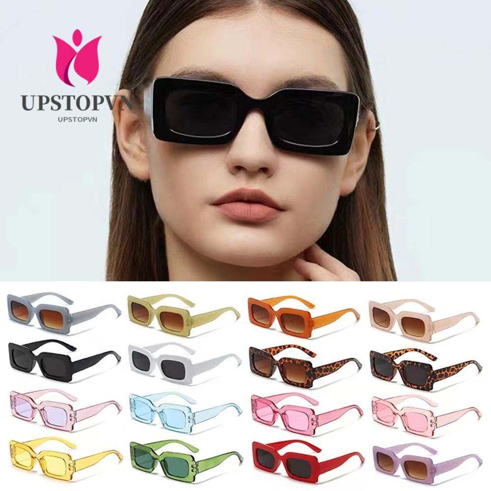 Kính Mát UPSTOPVN Y2K Chống Tia UV400 Màu Sắc Ngọt Ngào