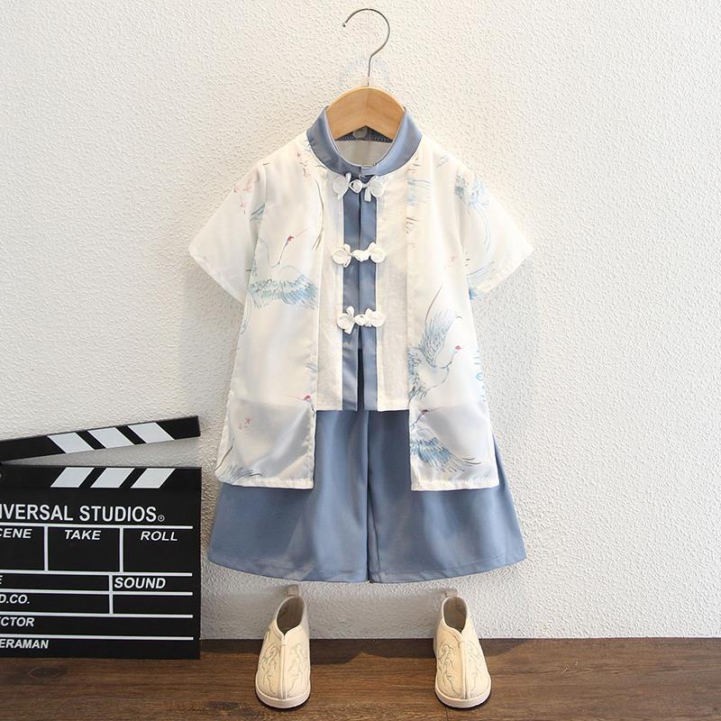 Bộ Hán Phục Hóa Trang Phong Cách Trung Hoa Cho Bé