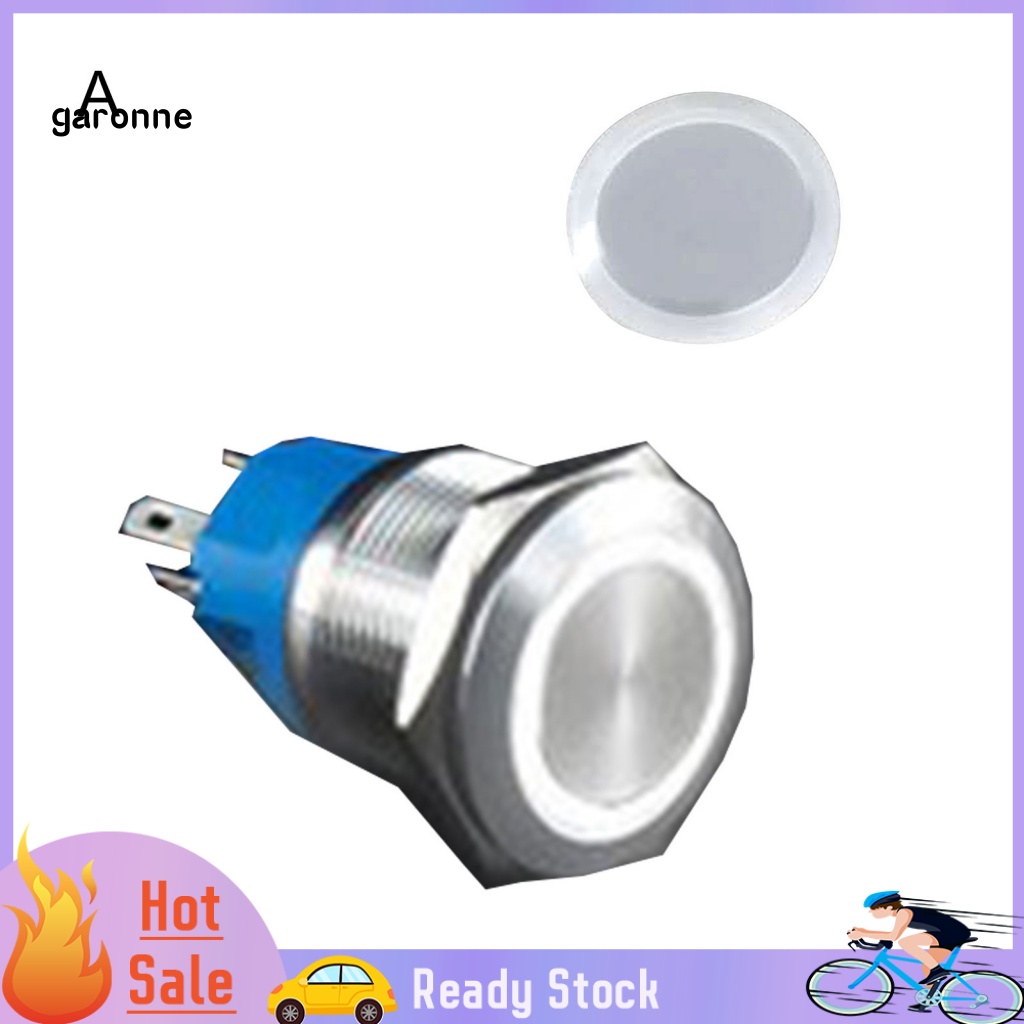 Công Tắc Tự Đặt Chống Thấm Nước 16mm Bằng Kim Loại Độ Sáng Cao Cho Đèn LED