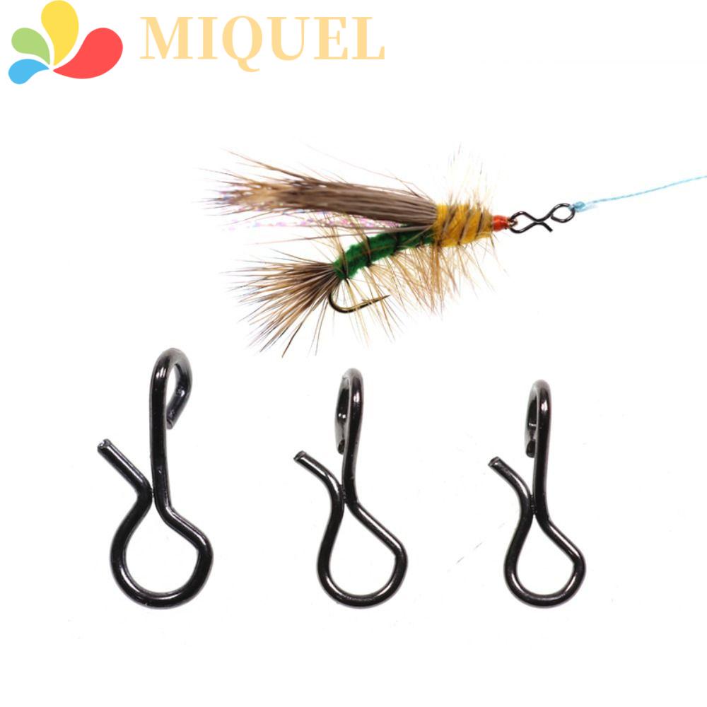 Khoen Kết Nối Nhanh Bằng Thép Không Gỉ Cho Mồi Câu Cá Ruồi