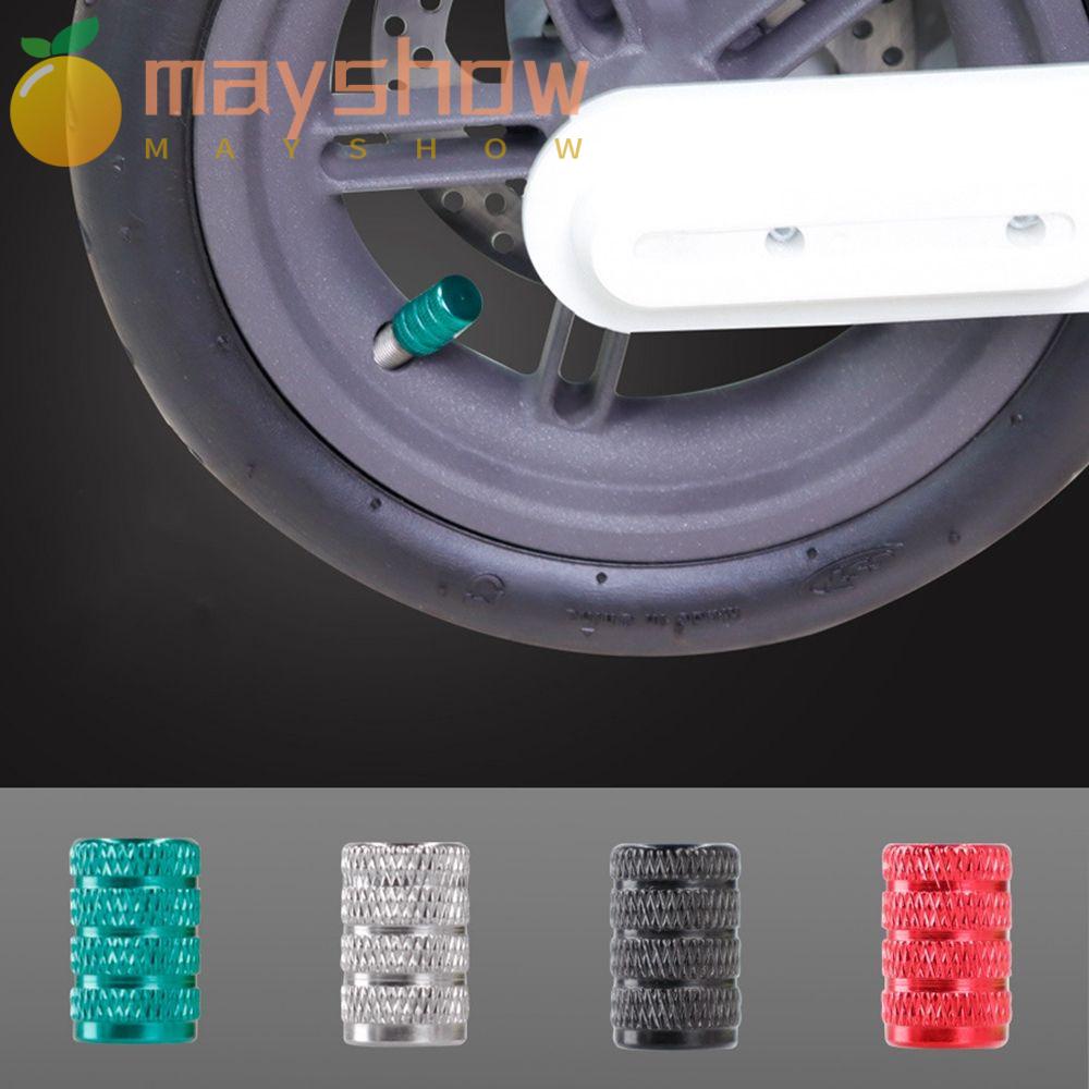 MAYSHOW Bộ 1 / 2 Nắp Van Xe Scooter M365 / Pro Bằng Hợp Kim Nhôm 4 Màu