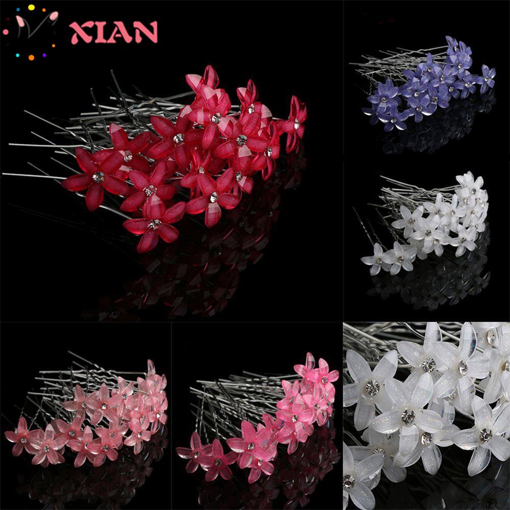 Set 20 Phụ Kiện Cài Tóc Cô Dâu Xinh Xắn|Kẹp TóC HìNh Hoa Dễ Thương Cho Nữ