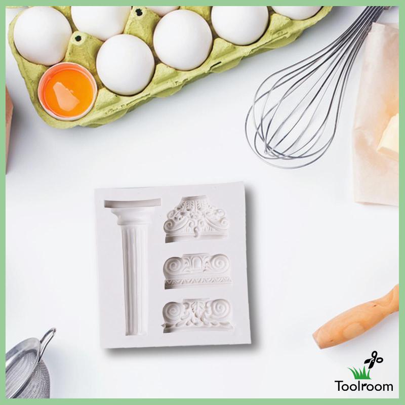 Dụng Cụ Nhấn Tạo Hình Trang Trí Bánh Kem Bằng Silicone