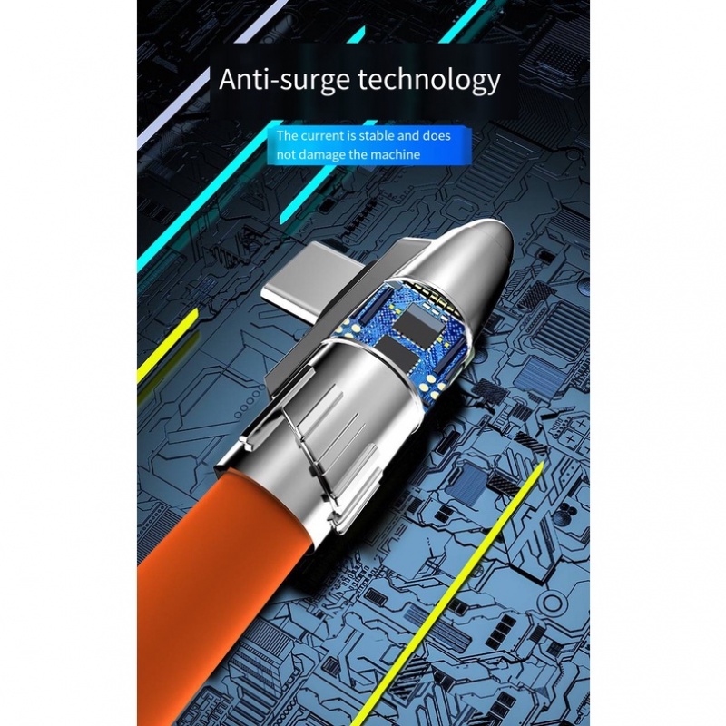 Dây Cáp Sạc USB Loại C 120W 6A Cho Samsung