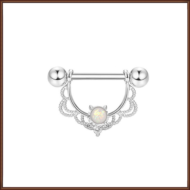 Khuyên Xỏ Cơ Thể Bằng Thép Không Gỉ Hình Chữ U Thời Trang Dành Cho Nữ
