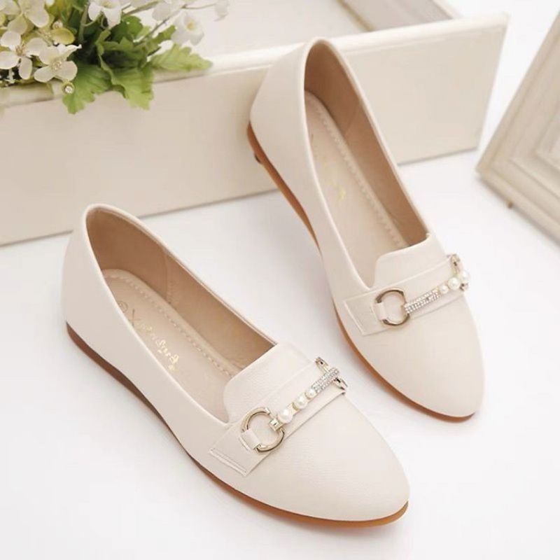 Giày Lười Đế Thấp Màu Sắc Thời Trang Dành Cho Nữ