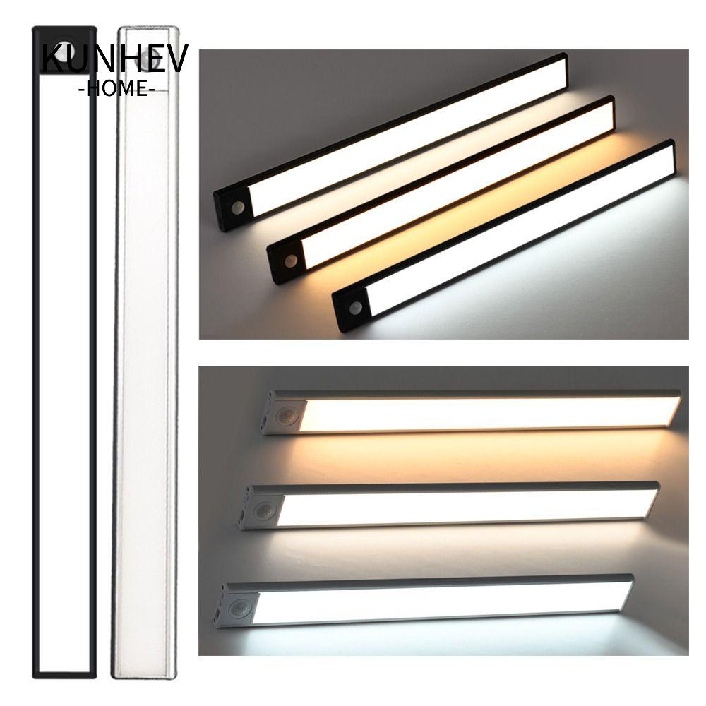 KUNHEV Đèn Gắn Tủ Siêu Mỏng Sạc USB Tiện Dụng
