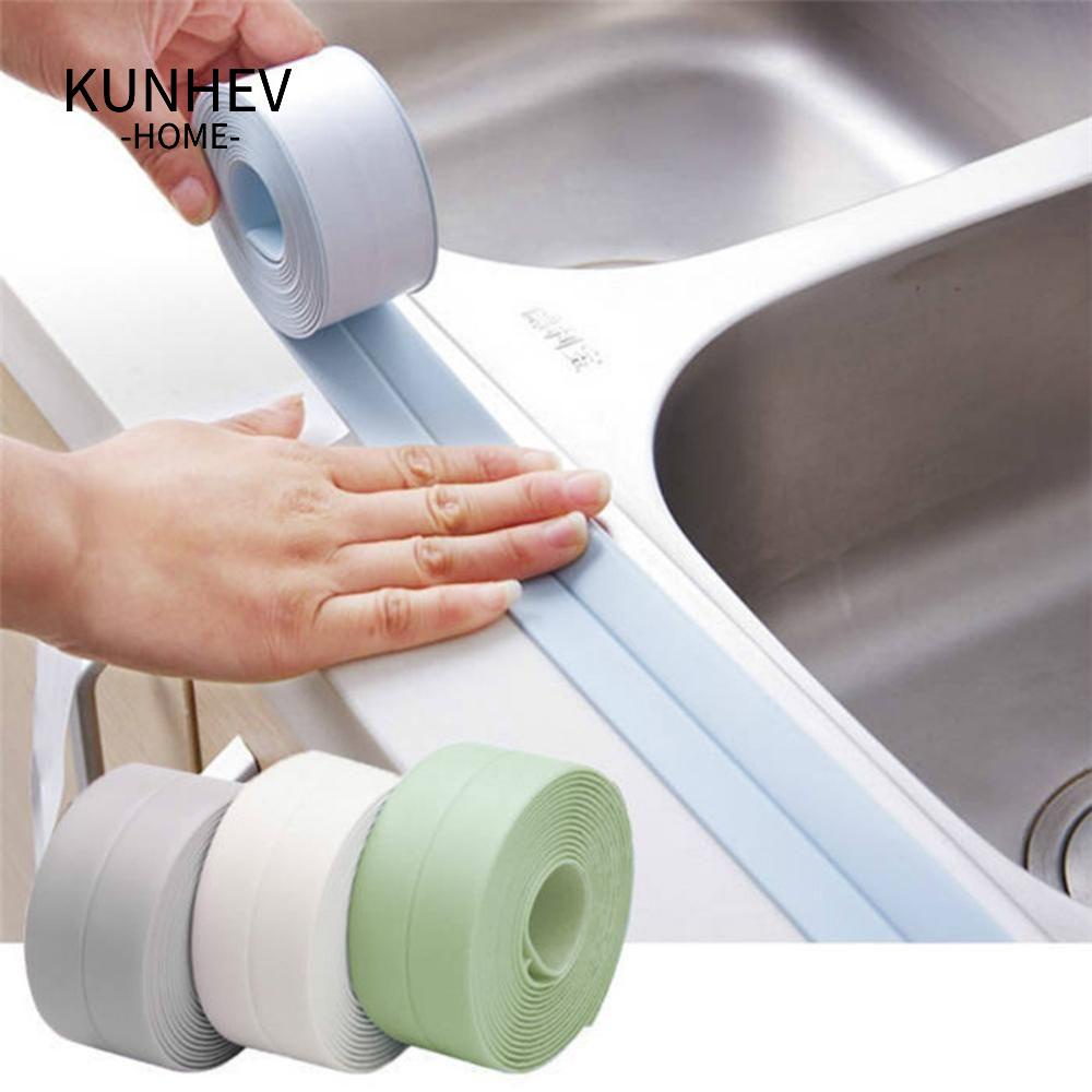 KUNHEV Băng Keo PVC 3.2m Dán Góc Tường Nhà Bếp / Phòng Tắm