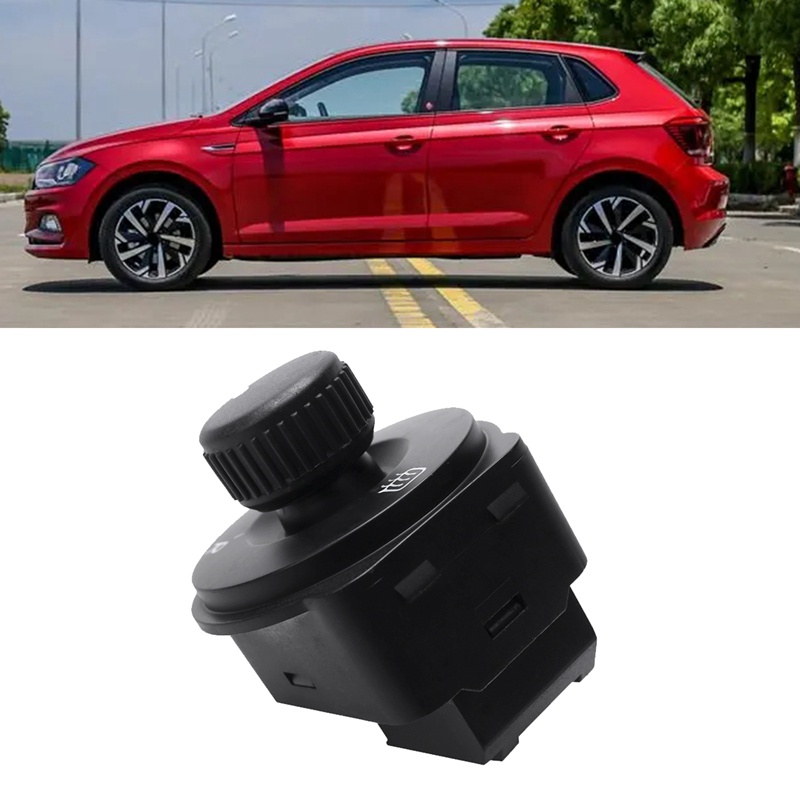 Đèn Led 6R 6R 6R Chất Lượng Cao1959565Nút Vặn Điều Khiển Gương Chiếu Hậu Cho VW Polo 2010-2020 6R1 959 565A