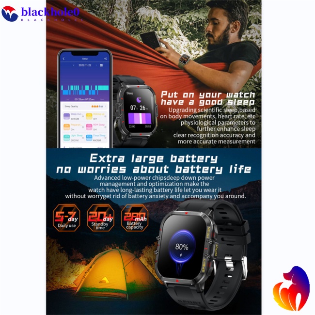 Đồng Hồ Đeo Tay Thông Minh Bluetooth Chống Thấm Nước Có Chức Năng Gọi Điện Theo Dõi Sức Khỏe Cho IOS