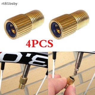 Bộ 4 đầu chuyển đổi van bơm hơi xe đạp kích thước 1.5cm 
 vn