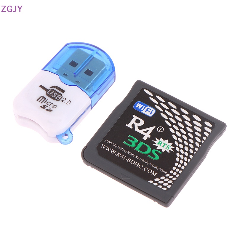 Thẻ Cách Mạng ZGJY R4I-SDHC 3DS RTS Cho DSi For 3DSLL / N3DS / NDSi XL / NDSi / NDSL / NDS Mới
