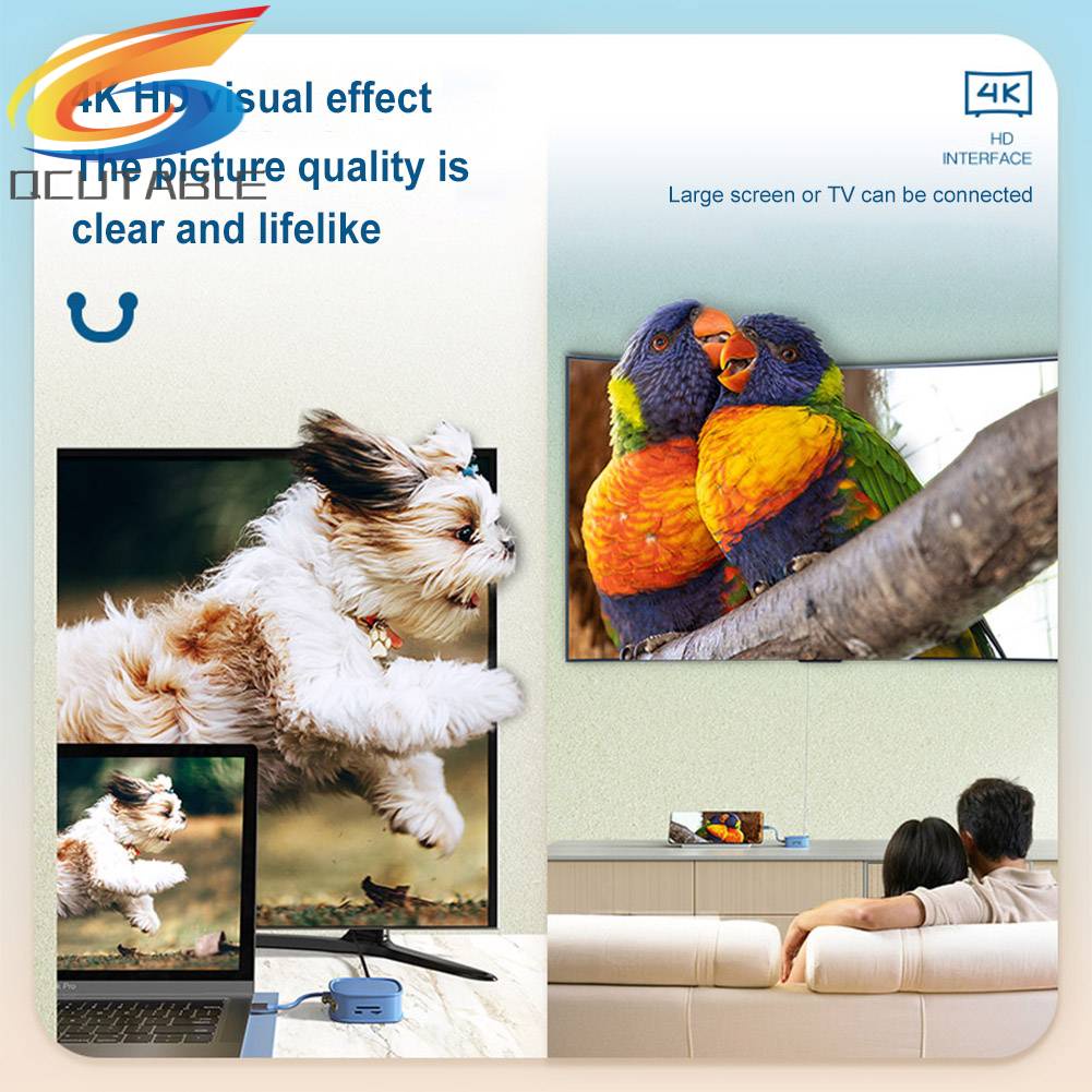 Bộ Chia Cổng Sạc USB 10 Trong 1 Hình Túi Xách