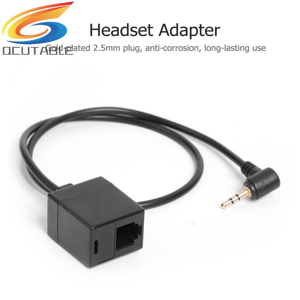 Dây Cáp Nối Tai Nghe 2.5mm TRS Sang RJ9 6P4C