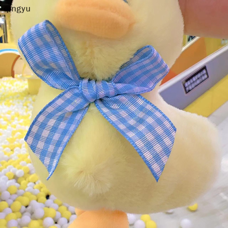 1 Móc Khóa Vịt Nhồi Bông Mềm Mại 12cm