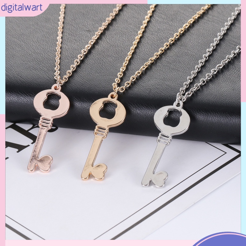 Vòng cổ Xích Mặt Hình Trái Tim / Gấu Dễ Thương Cho Nữ