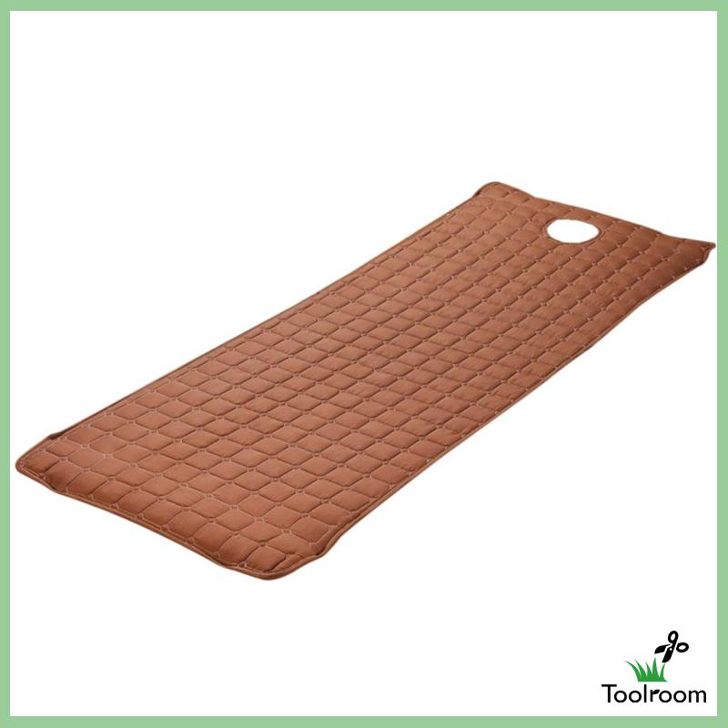 Tấm Trải Bàn Mát Xa Chống Trượt Kèm Dây Đai Co Giãn Màu Trắng 190x80cm Tiện Dụng