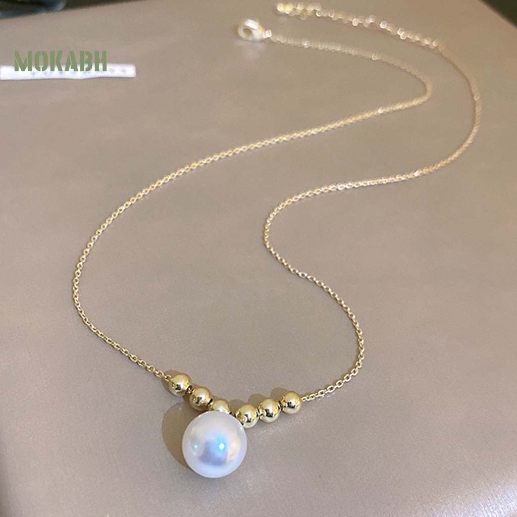 [Mok Abh] Vòng Cổ Choker Màu Sắc Tươi Sáng Không Gây Dị Ứng Thiết Kế Đơn Giản Thân Thiện Với Làn Da Cho Nữ