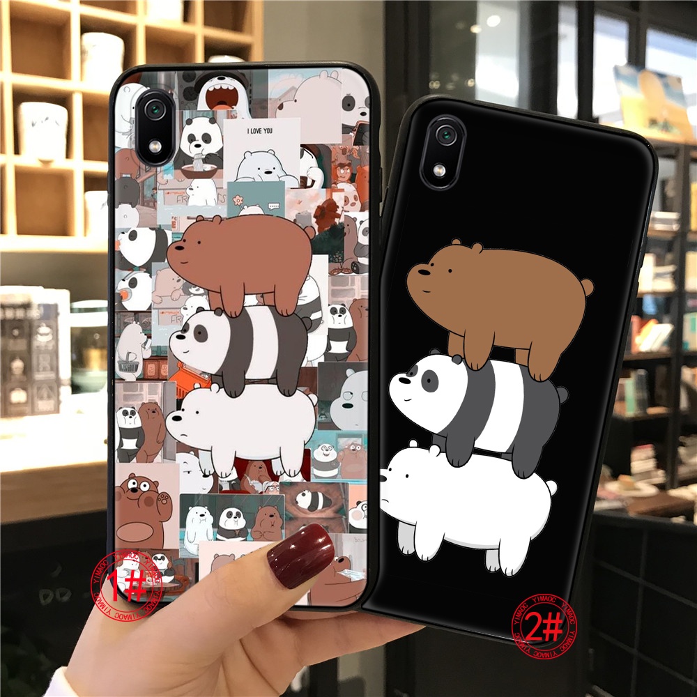Ốp Điện Thoại TPU Mềm Hình We Bare Bears 228YPJ Cho iPhone X XS 11 Pro Max 14 plus