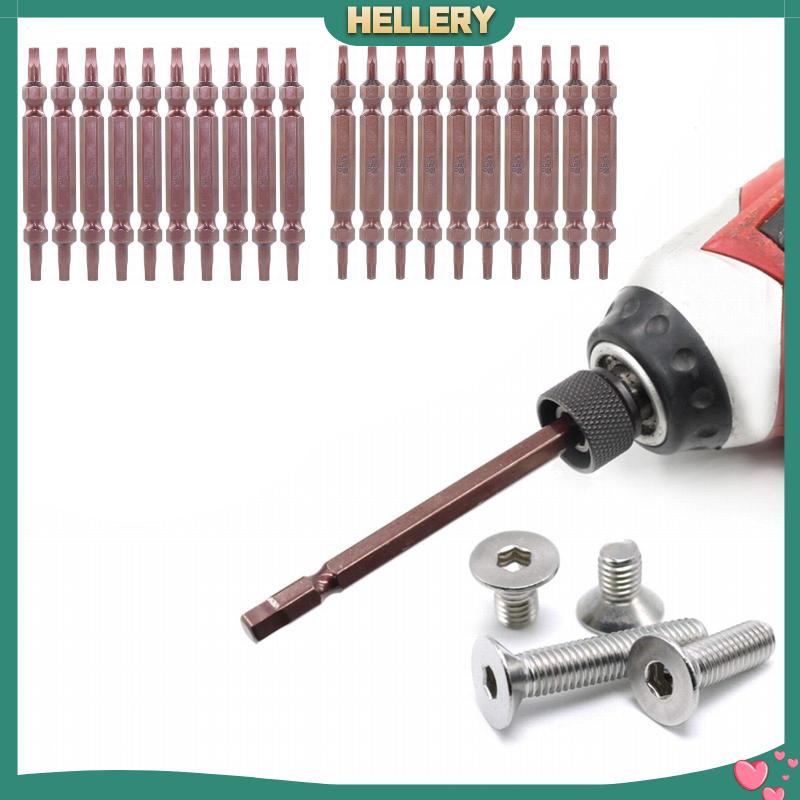 Bộ 10 Mũi Khoan Lục Giác 1 / 4 "Tháo Gỡ Nhanh Tiện Dụng