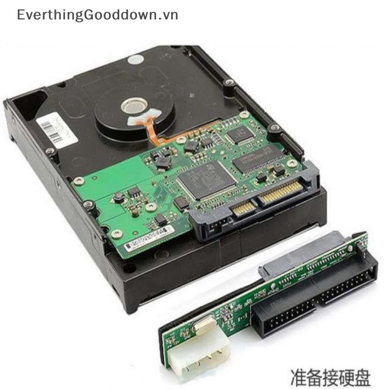 Đầu Chuyển Đổi Sata Sang Pata IDE 7 + 15 Pin 3.5 / 2.5 Sata HDD