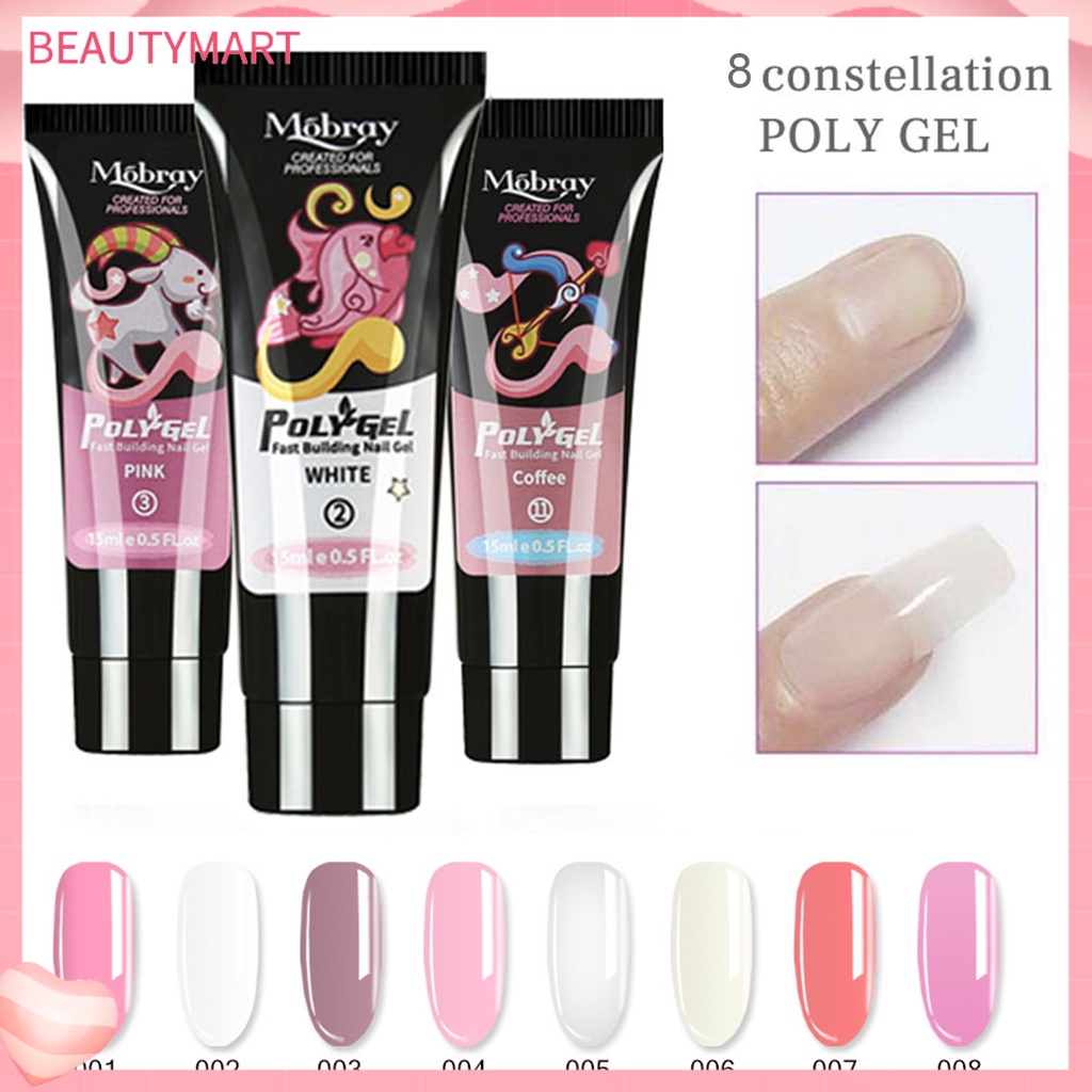 1 Bộ Keo Nối Dài Móng Tay 15ml An Toàn Nhanh Khô