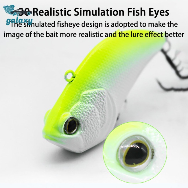 Galaxy Mồi Câu Cá Giả 12g 54mm Chất Lượng Cao